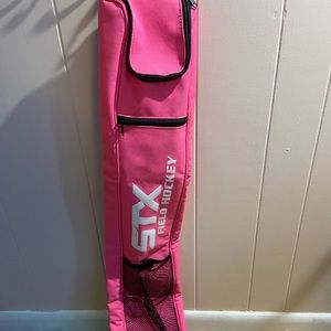 Pink field hockey bag